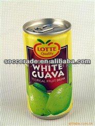 Aloe vera drink in tin  iron   can 