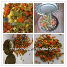  Canned  Foods Manufacture  Canned  Mixed  Vegetable  with Grade A  Tin  Can