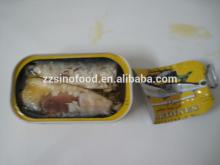 Canned Food Canned sardines in vegetable oil For African Market