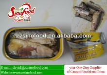 Moroccan seafood canned sardine