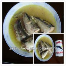 Grade A  Canned   Mackerel  in  Vegetable  Oil