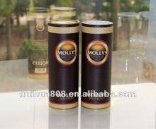 Red Wine Round Paper Tube Packaging
