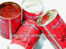 400g Canned tomato paste in tin