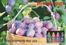 6 times ice Dark Plum concentrated juice