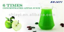 6 times concentrated apple juice