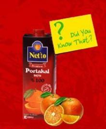 Netto 100% Natural Orange and Apple Juice