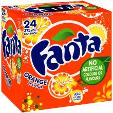 Fanta Soft Drink 330ml Can