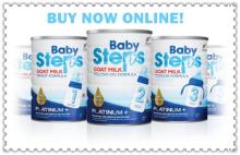 new zealand milk powder_baby steps Goat Milk TODDLER FORMULA 900g