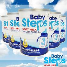 NZ New Zealand BabySteps Goat Milk TODDLER FORMULA step 3 900g baby formula