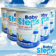 NZ New Zealand BabySteps Goat Milk Infant Formula step 1 900g baby formula