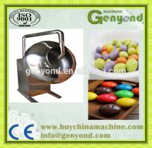 shanghai genyond small chocolate beans/bar/cake/biscuit enrobing machine in snack food production