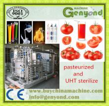 UHT plate sterilizer for/juice/milk/tea drinks and beer