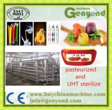 UHT pipe sterilization machine used for milk / medicine