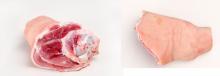 Frozen Pork hock / shank. Front and hind. Rind on