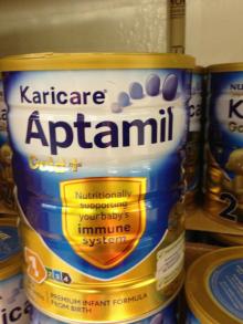karicare aptamil gold infant formula