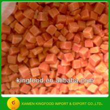 Supply IQF Frozen carrot dice