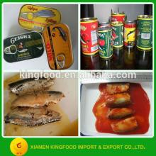 Wholesale all types of canned fish canned sardine canned mackerel canned tuna
