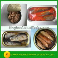 Canned sardine canned tuna kosher food