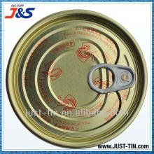 Y315 95.5mm tinplate easy open tuna fish can lid