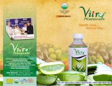 organic certifited Aloe  Honey   juice 