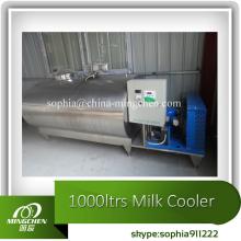 Hot product! Horizontal Cooling Milk Tank / Milk Cooler with Condensing Unit