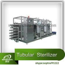 liquid tubular sterilizer/cooler for  bulk   milk /juice