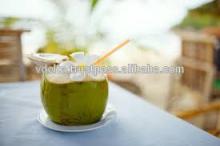 Fresh young coconut (semi-husked)