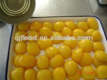 3000g canned yellow peach half sliced and diced A10 manufacturer