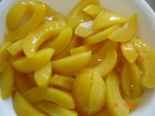 canned yellow peach slices in light syrup