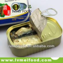  Canned  Sardines in oil/ in  toamto   sauce 