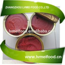 canned tomato paste in tin
