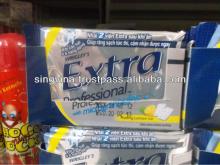 Extra professional with microgranules lemon ice flavor