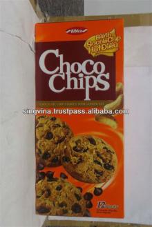 Confectionery,Chocolate chips cookies with cashew nut 144g