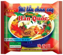 Korean Style hot and sour flavor instant noodles 80g