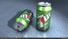 Refreshing 7Up Softdrink