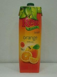 100% NATURAL ORANGE JUICE