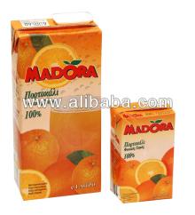 Natural orange juice 100%