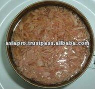 Canned tuna shredded from Thailand