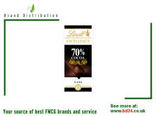 LINDT Excellence Chocolate 70% CACAO 100g