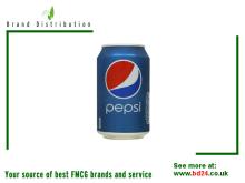 PEPSI original soft drink CAN 330ml
