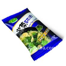 Laver egg soup