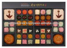 Traditional   Korean  crackers / Gift set / Rice cake /  Korean   traditional  sweets and cookies
