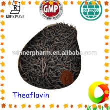 High quality Black tea extract powder / 20%-60% Theaflavin
