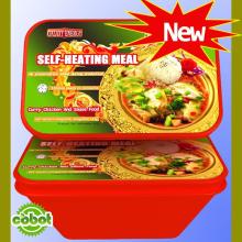 instant pre cooked dishes with white rice for hiking