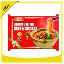 spicy beef flavor 80g instant bag noodle