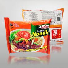 65g Asian Grocery Tomato Beef Flavor Bulk Ramen Instant Noodle