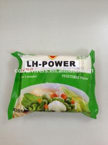 Vegetarian instant noodle with vegetable flavor
