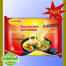 Chicken flavor fried processing instant style noodle