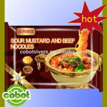 halal beef flavor ready to eat chinese instant noodle