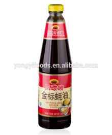 Golden Label Oyster Sauce 730g in glass bottle
